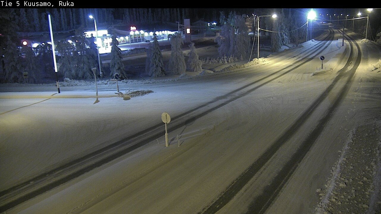 Kelikamerat Kuva Tie 5 Kuusamo, Ruka, Kuusamo, Pohjois-Pohjanmaa