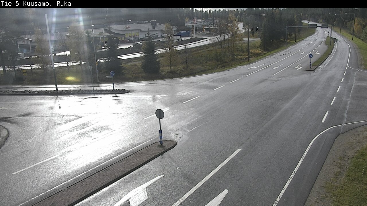 Weather Camera Image Road 5 Kuusamo, Ruka, Kuusamo, Pohjois-Pohjanmaa