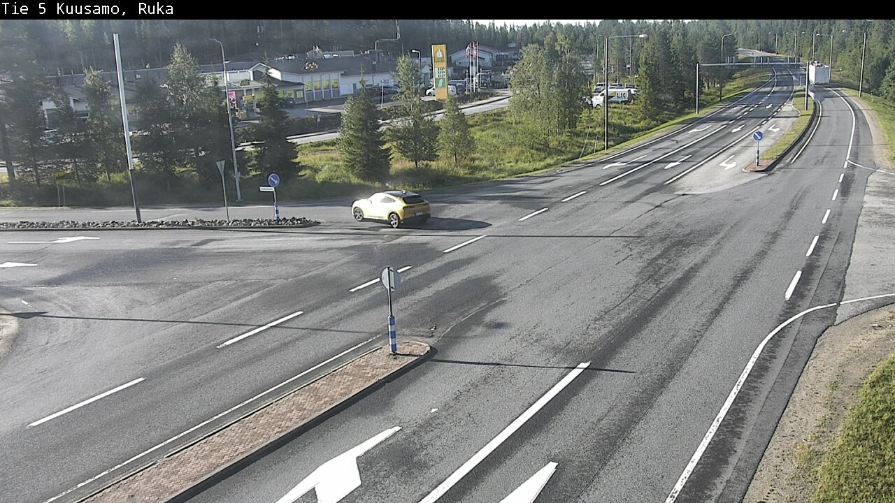 Weather Camera Image Road 5 Kuusamo, Ruka, Kuusamo, Pohjois-Pohjanmaa