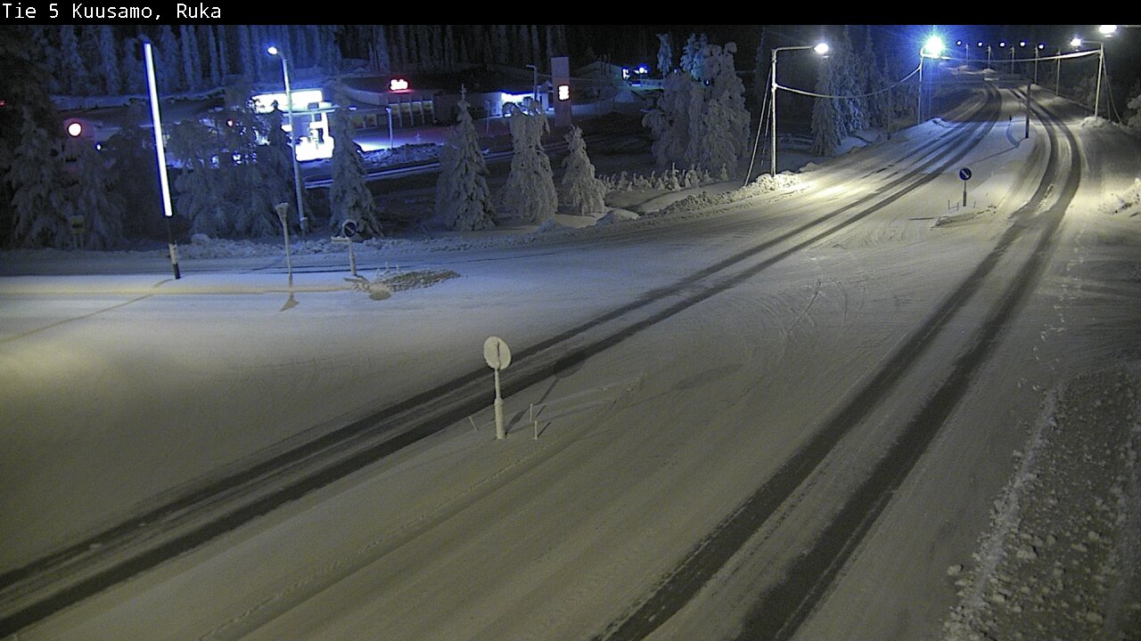 Kelikamerat Kuva Tie 5 Kuusamo, Ruka, Kuusamo, Pohjois-Pohjanmaa