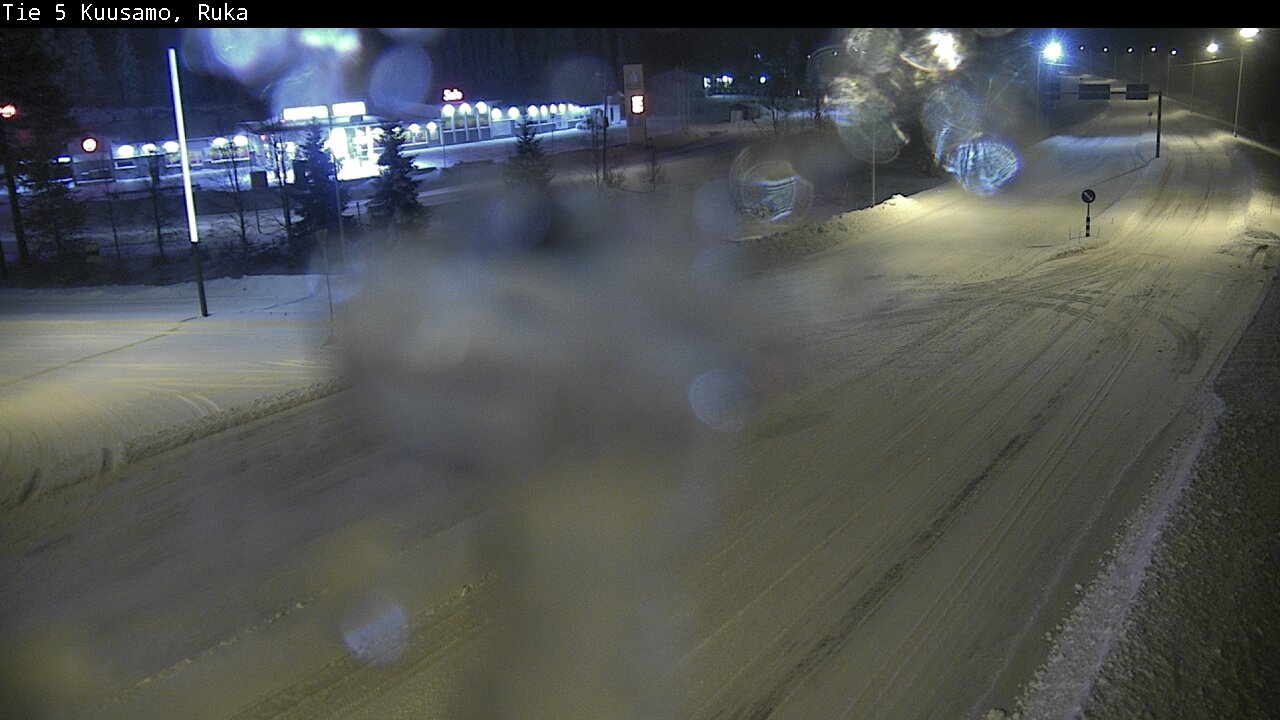 Weather Camera Image Road 5 Kuusamo, Ruka, Kuusamo, Pohjois-Pohjanmaa