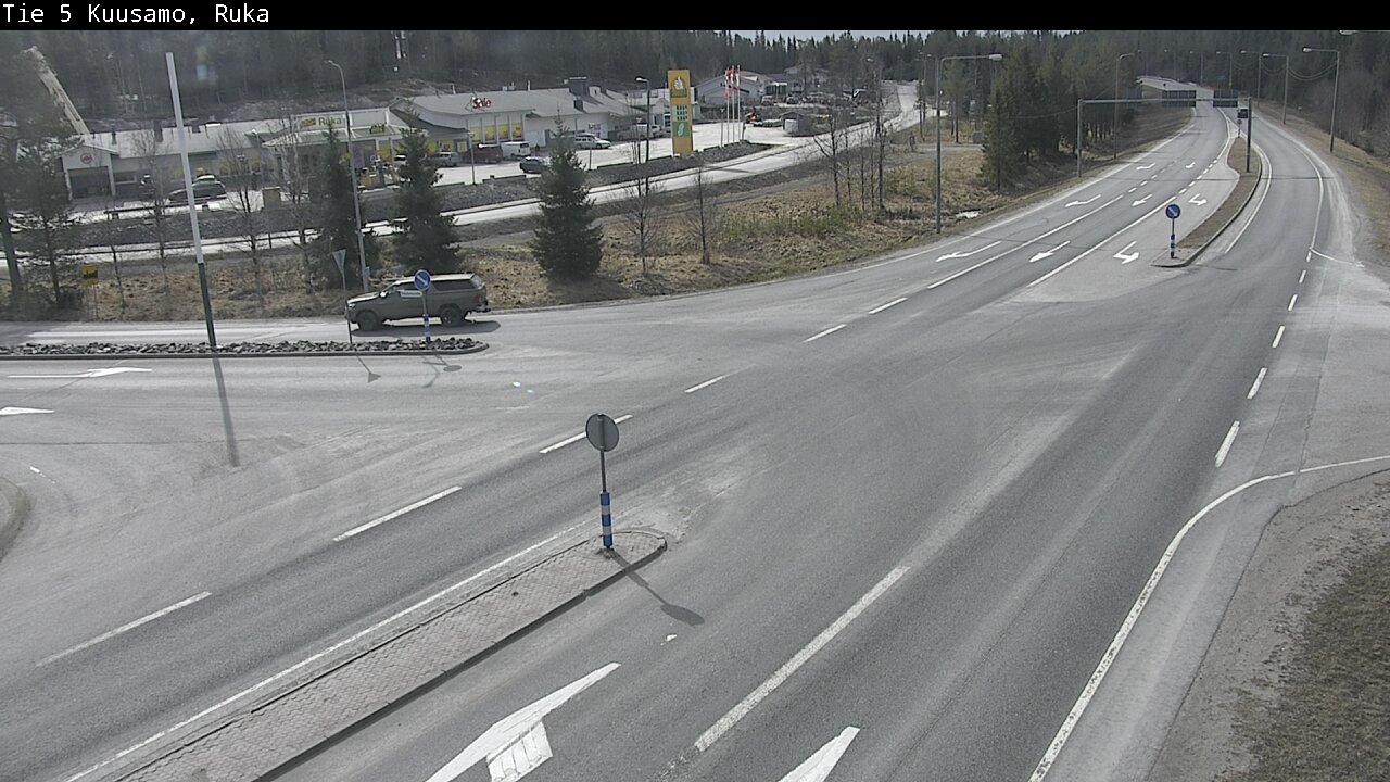 Weather Camera Image Road 5 Kuusamo, Ruka, Kuusamo, Pohjois-Pohjanmaa