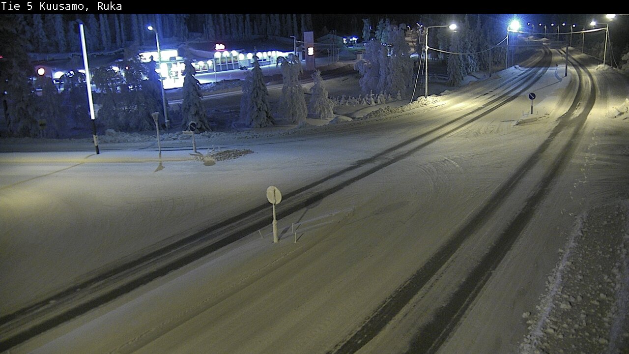 Kelikamerat Kuva Tie 5 Kuusamo, Ruka, Kuusamo, Pohjois-Pohjanmaa