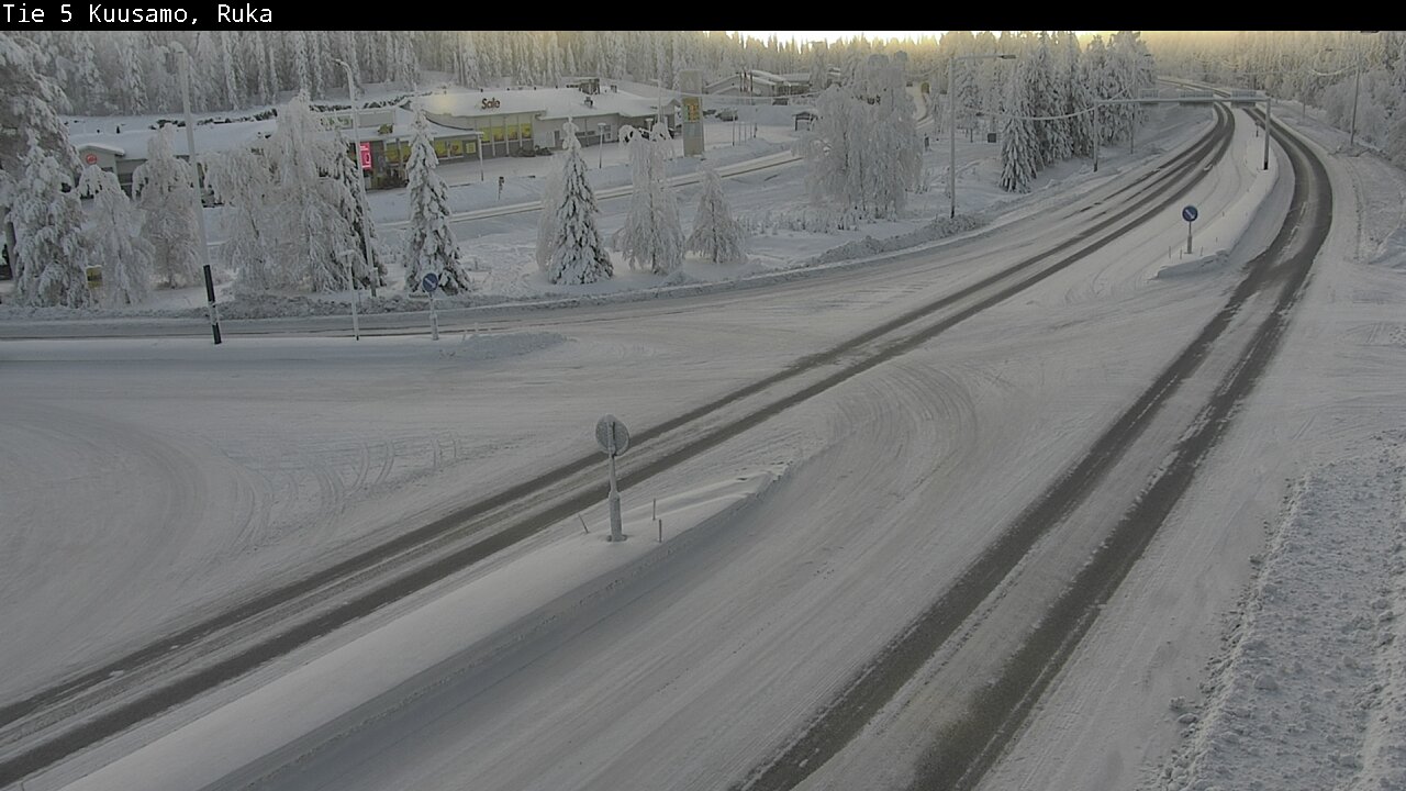 Kelikamerat Kuva Tie 5 Kuusamo, Ruka, Kuusamo, Pohjois-Pohjanmaa