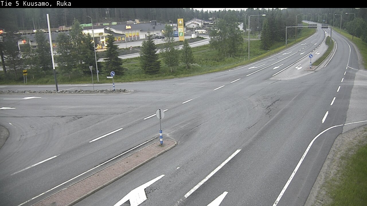 Kelikamerat Kuva Tie 5 Kuusamo, Ruka, Kuusamo, Pohjois-Pohjanmaa