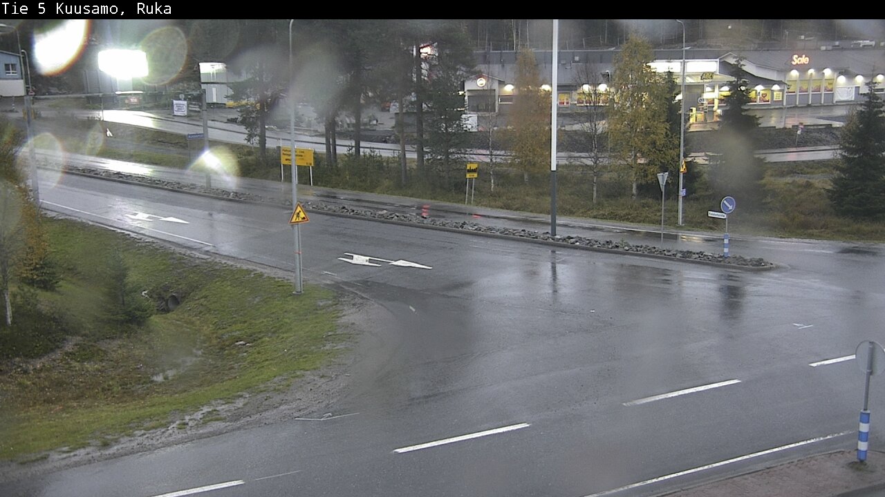 Weather Camera Image Road 5 Kuusamo, Ruka, Kuusamo, Pohjois-Pohjanmaa
