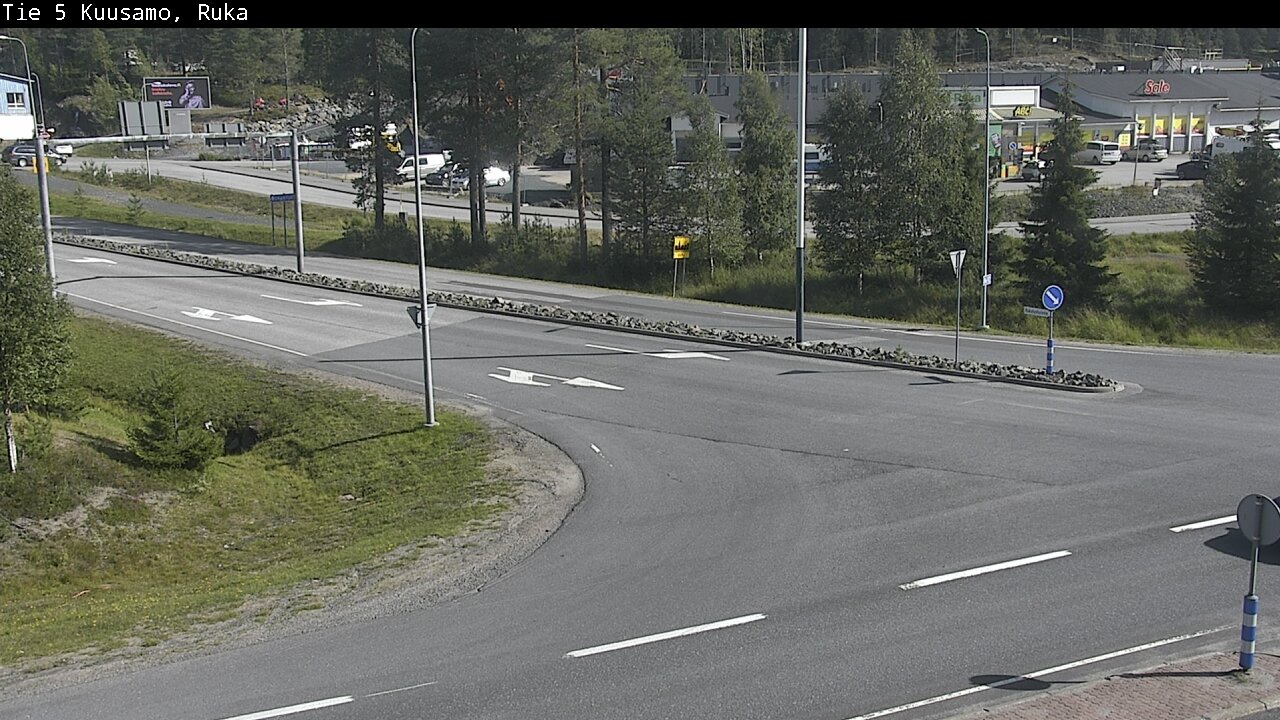 Weather Camera Image Road 5 Kuusamo, Ruka, Kuusamo, Pohjois-Pohjanmaa