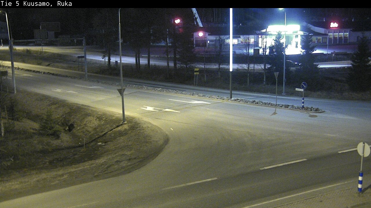 Weather Camera Image Road 5 Kuusamo, Ruka, Kuusamo, Pohjois-Pohjanmaa