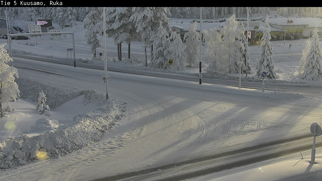 Kelikamerat Kuva Tie 5 Kuusamo, Ruka, Kuusamo, Pohjois-Pohjanmaa