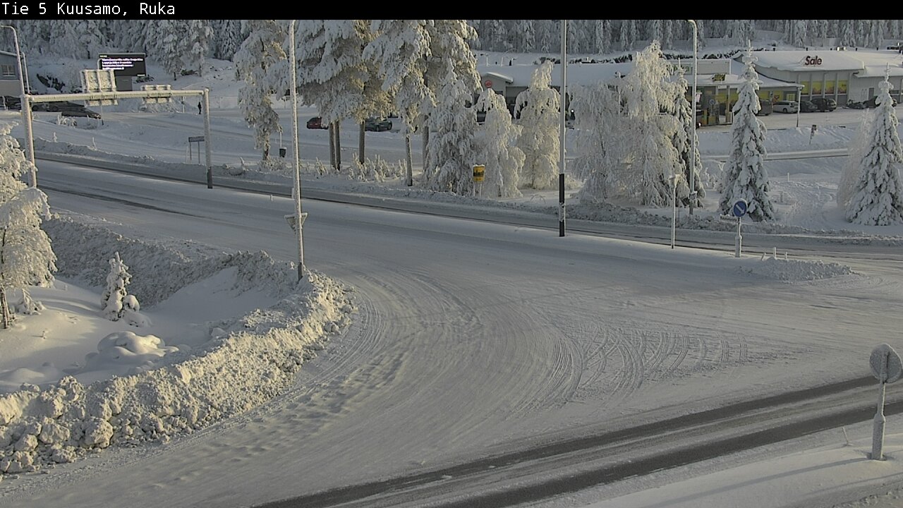 Kelikamerat Kuva Tie 5 Kuusamo, Ruka, Kuusamo, Pohjois-Pohjanmaa