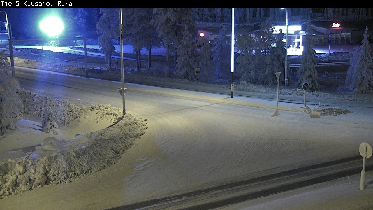 Kelikamerat Kuva Tie 5 Kuusamo, Ruka, Kuusamo, Pohjois-Pohjanmaa