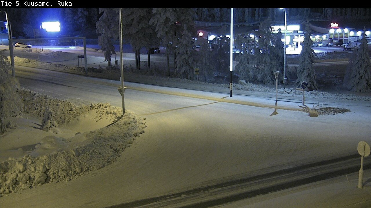 Kelikamerat Kuva Tie 5 Kuusamo, Ruka, Kuusamo, Pohjois-Pohjanmaa