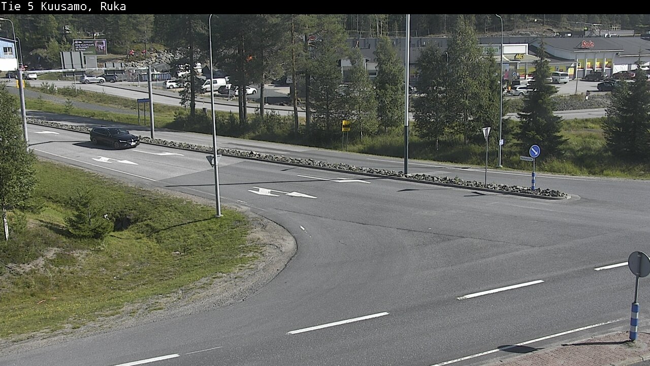 Weather Camera Image Road 5 Kuusamo, Ruka, Kuusamo, Pohjois-Pohjanmaa