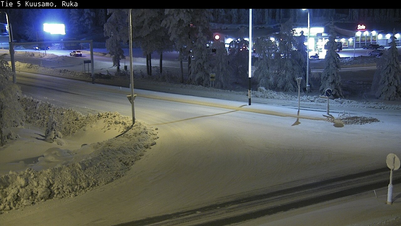 Kelikamerat Kuva Tie 5 Kuusamo, Ruka, Kuusamo, Pohjois-Pohjanmaa