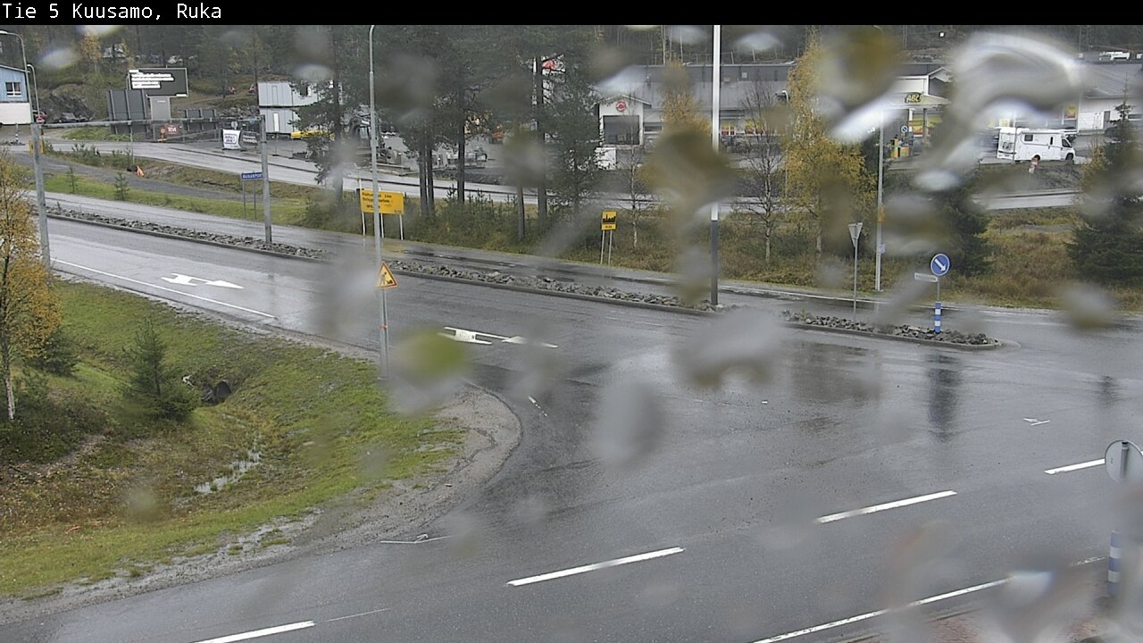 Weather Camera Image Road 5 Kuusamo, Ruka, Kuusamo, Pohjois-Pohjanmaa