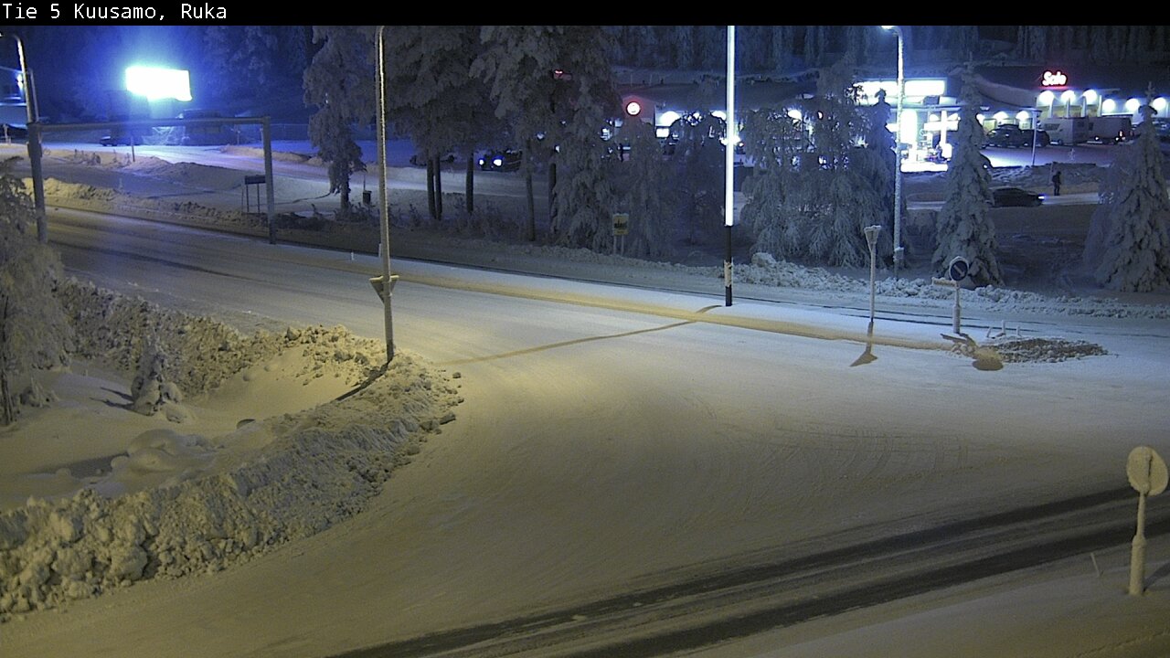 Kelikamerat Kuva Tie 5 Kuusamo, Ruka, Kuusamo, Pohjois-Pohjanmaa