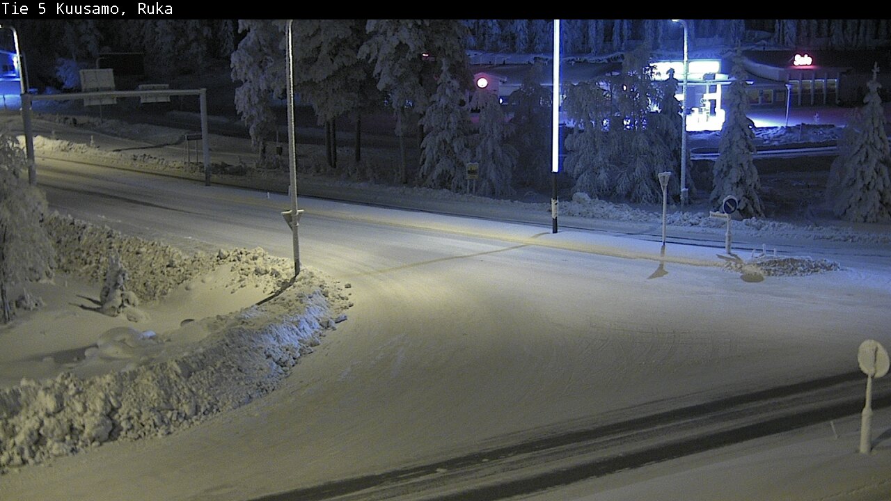 Kelikamerat Kuva Tie 5 Kuusamo, Ruka, Kuusamo, Pohjois-Pohjanmaa