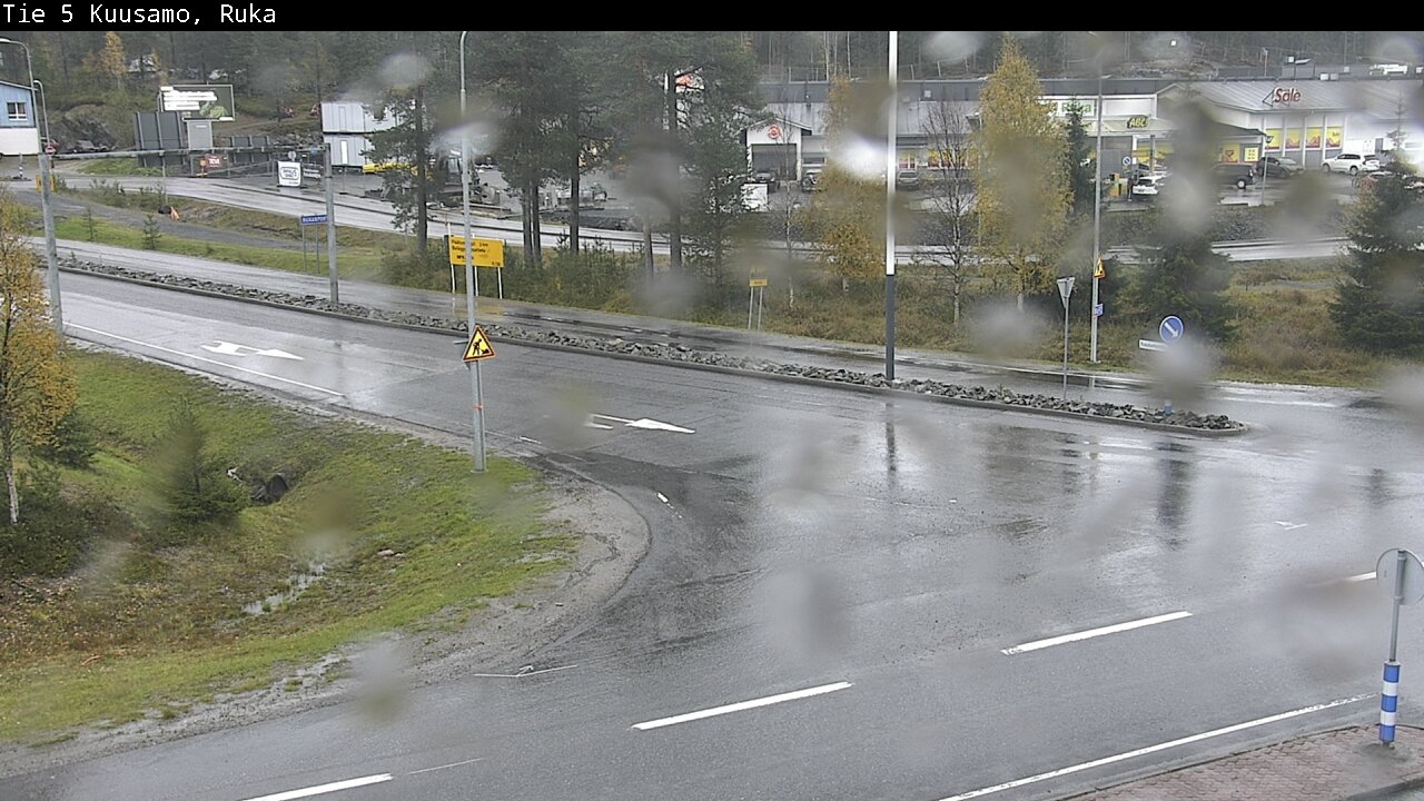 Weather Camera Image Road 5 Kuusamo, Ruka, Kuusamo, Pohjois-Pohjanmaa