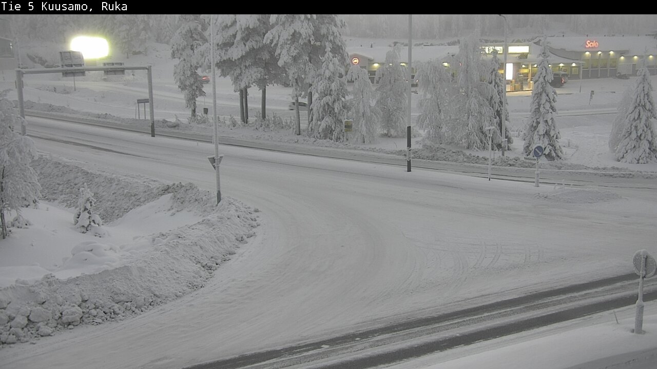 Kelikamerat Kuva Tie 5 Kuusamo, Ruka, Kuusamo, Pohjois-Pohjanmaa