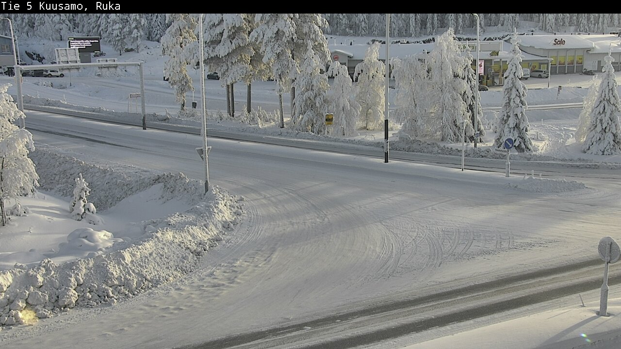 Kelikamerat Kuva Tie 5 Kuusamo, Ruka, Kuusamo, Pohjois-Pohjanmaa