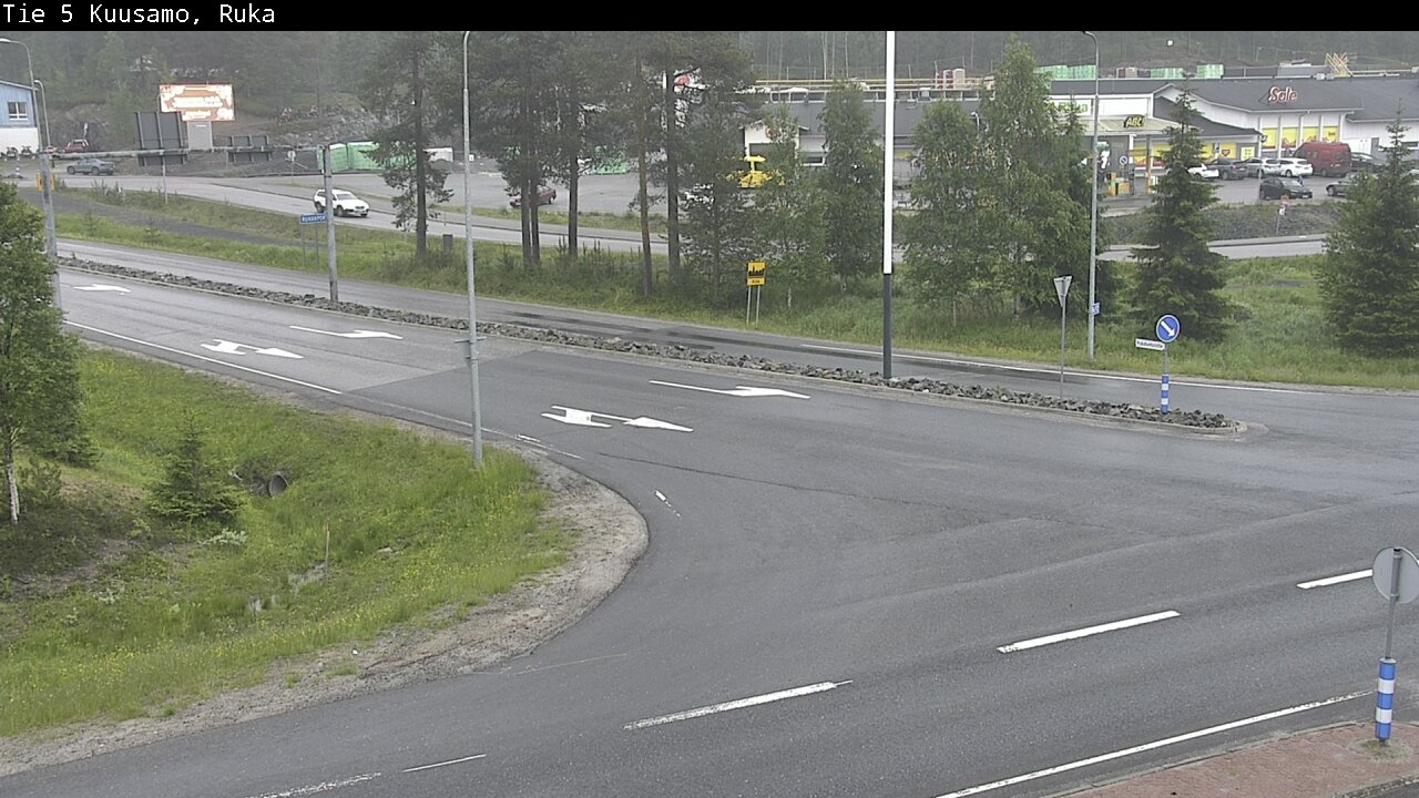 Weather Camera Image Road 5 Kuusamo, Ruka, Kuusamo, Pohjois-Pohjanmaa