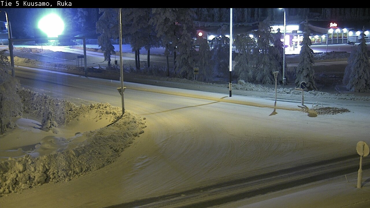 Kelikamerat Kuva Tie 5 Kuusamo, Ruka, Kuusamo, Pohjois-Pohjanmaa