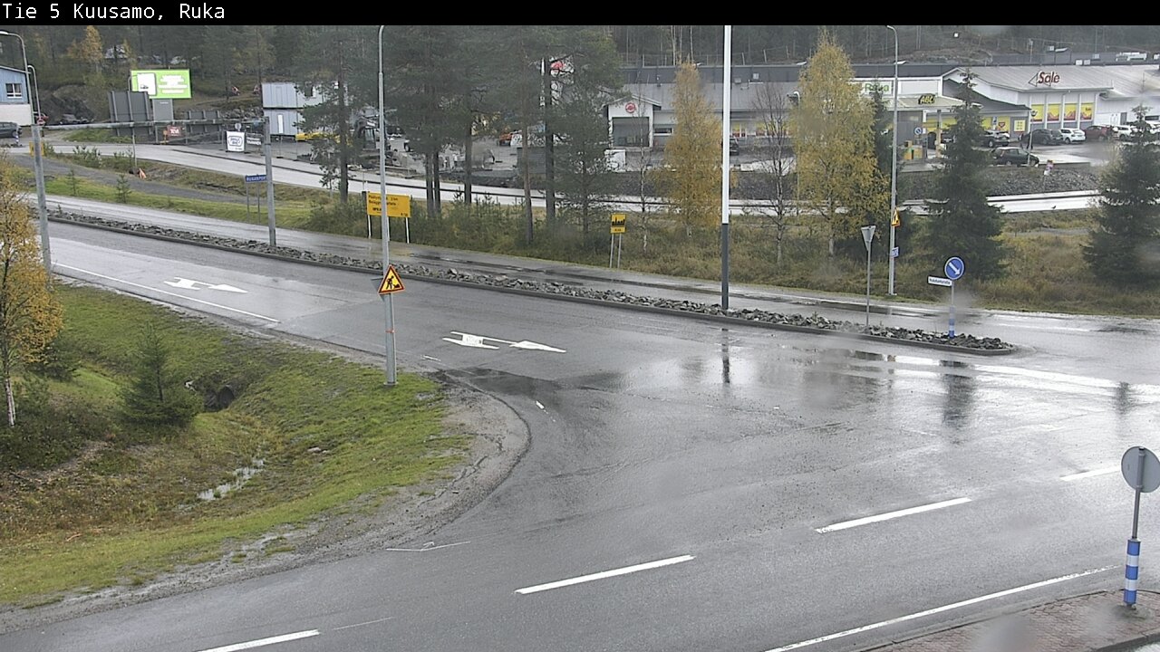 Weather Camera Image Road 5 Kuusamo, Ruka, Kuusamo, Pohjois-Pohjanmaa