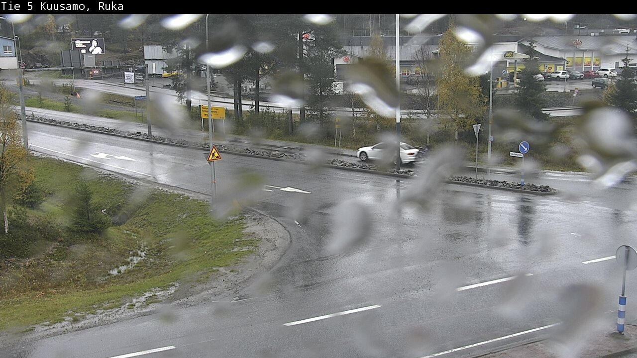 Weather Camera Image Road 5 Kuusamo, Ruka, Kuusamo, Pohjois-Pohjanmaa