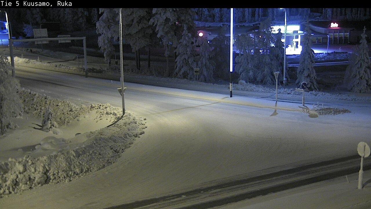 Kelikamerat Kuva Tie 5 Kuusamo, Ruka, Kuusamo, Pohjois-Pohjanmaa