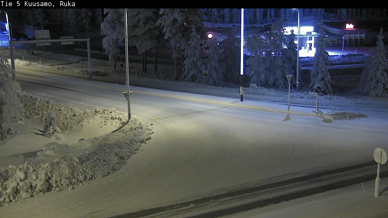 Kelikamerat Kuva Tie 5 Kuusamo, Ruka, Kuusamo, Pohjois-Pohjanmaa