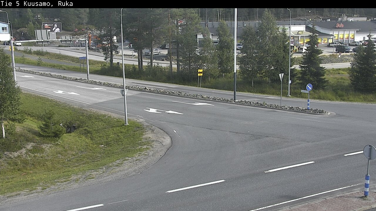 Weather Camera Image Road 5 Kuusamo, Ruka, Kuusamo, Pohjois-Pohjanmaa
