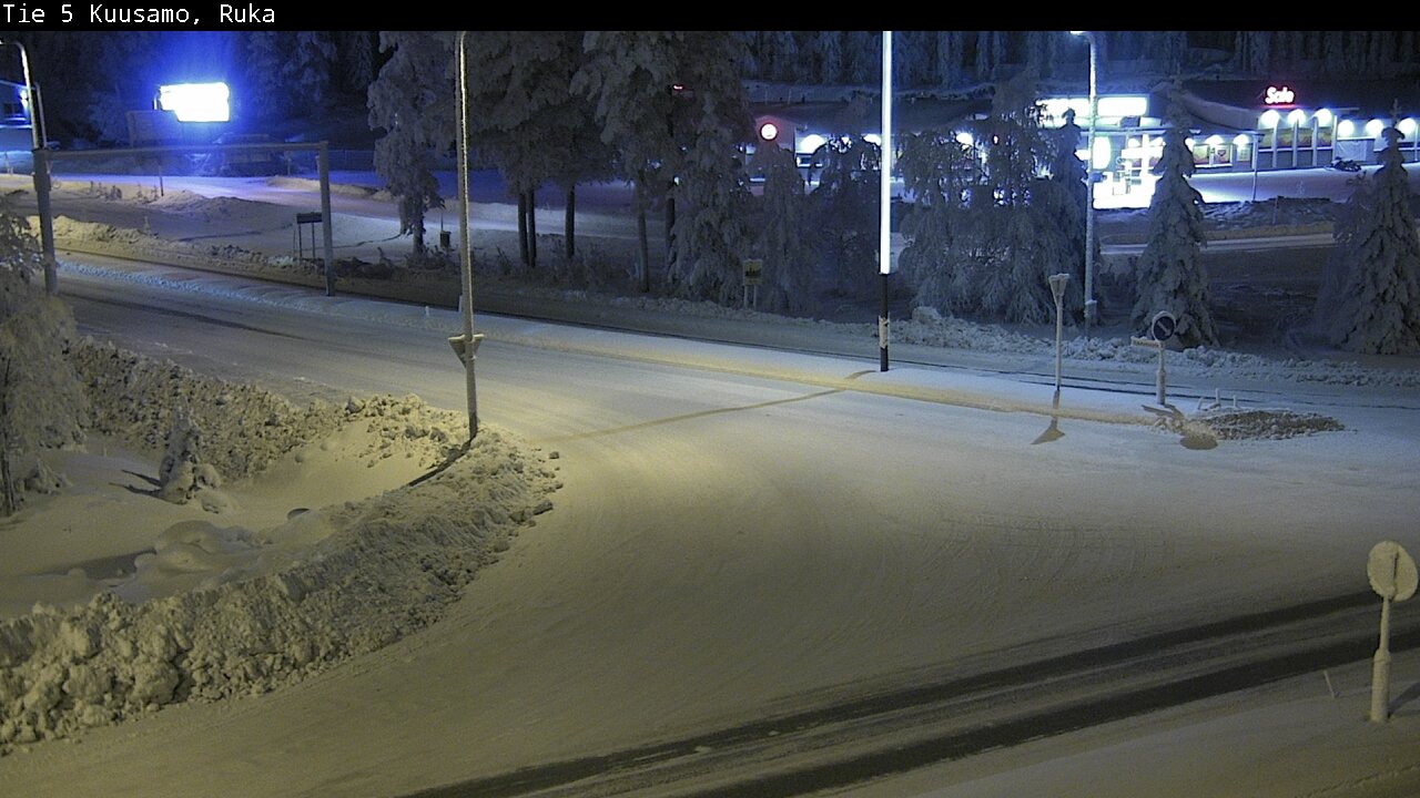 Kelikamerat Kuva Tie 5 Kuusamo, Ruka, Kuusamo, Pohjois-Pohjanmaa