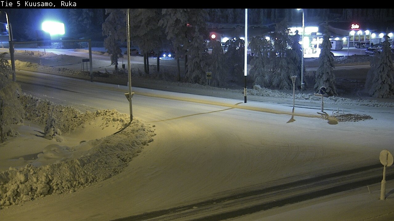 Kelikamerat Kuva Tie 5 Kuusamo, Ruka, Kuusamo, Pohjois-Pohjanmaa