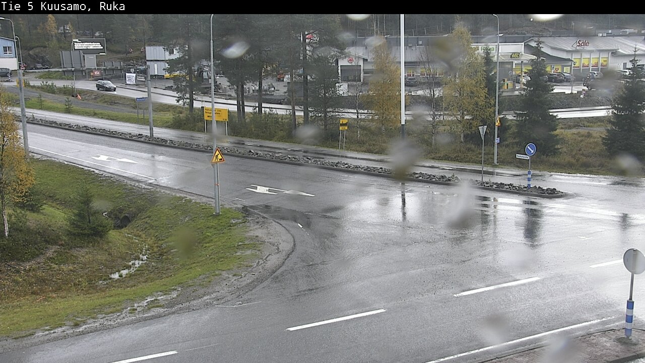 Weather Camera Image Road 5 Kuusamo, Ruka, Kuusamo, Pohjois-Pohjanmaa