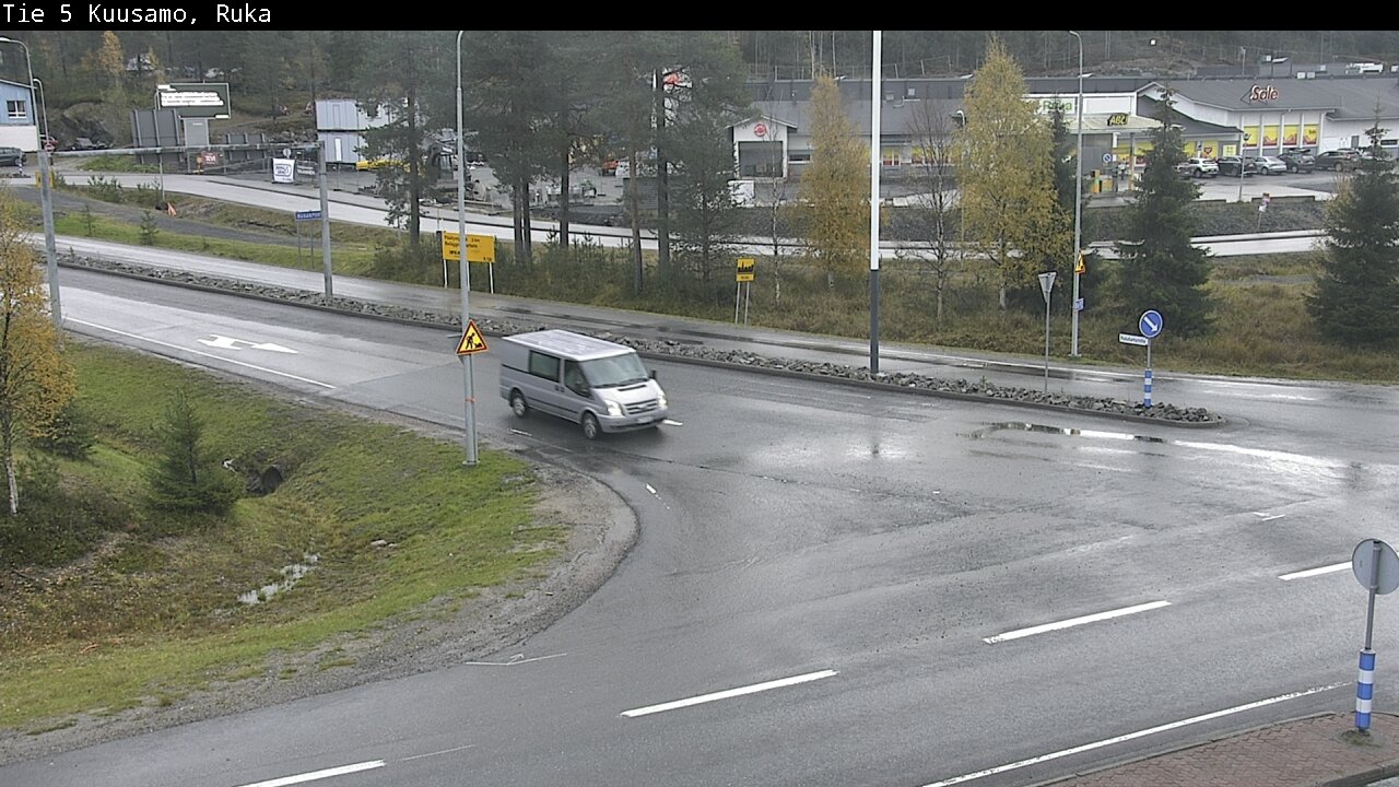 Weather Camera Image Road 5 Kuusamo, Ruka, Kuusamo, Pohjois-Pohjanmaa