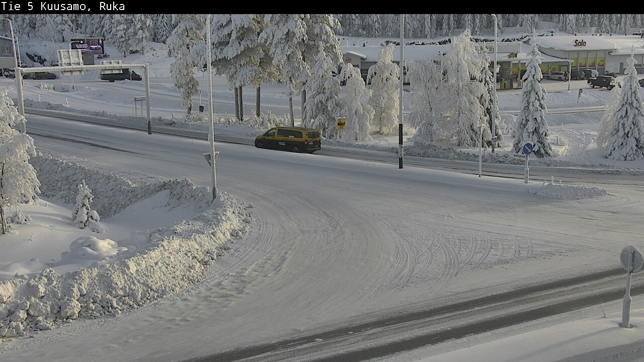 Kelikamerat Kuva Tie 5 Kuusamo, Ruka, Kuusamo, Pohjois-Pohjanmaa