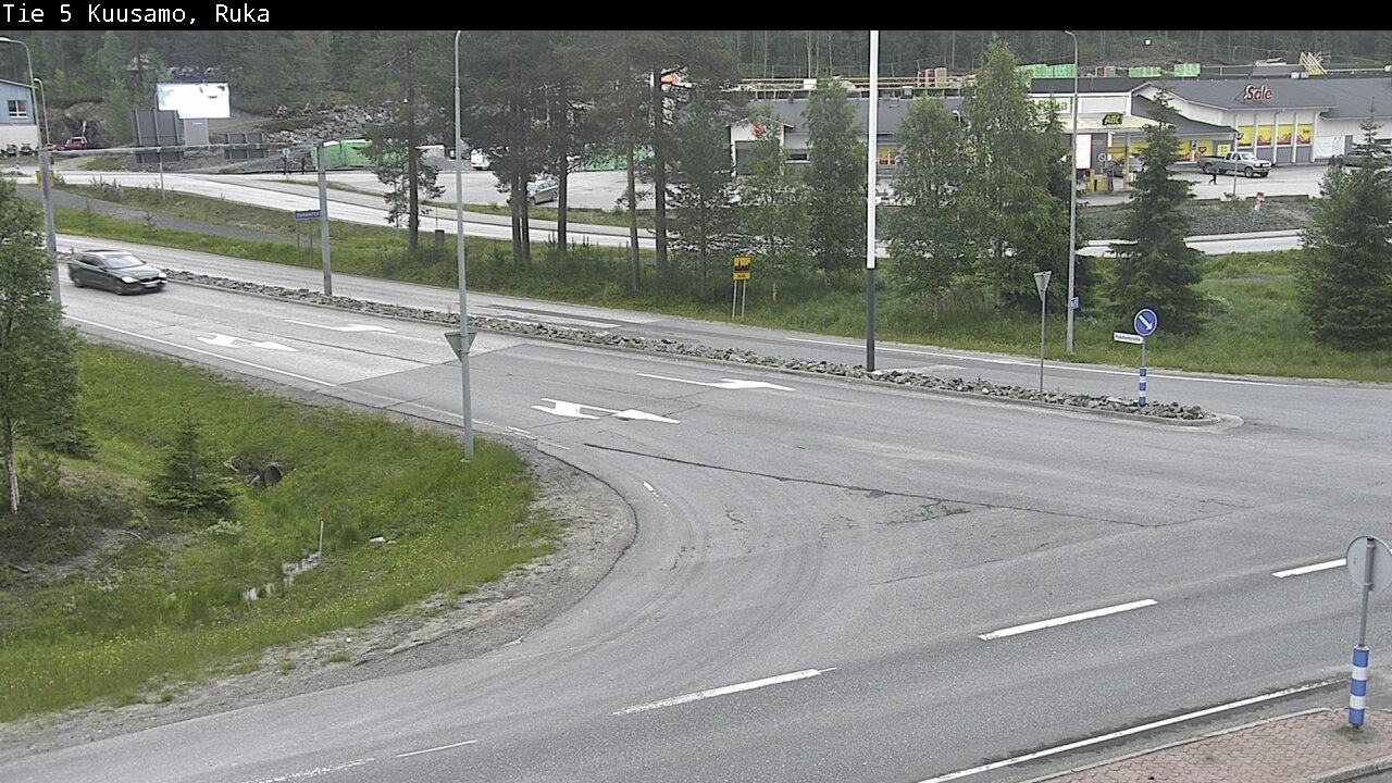 Kelikamerat Kuva Tie 5 Kuusamo, Ruka, Kuusamo, Pohjois-Pohjanmaa