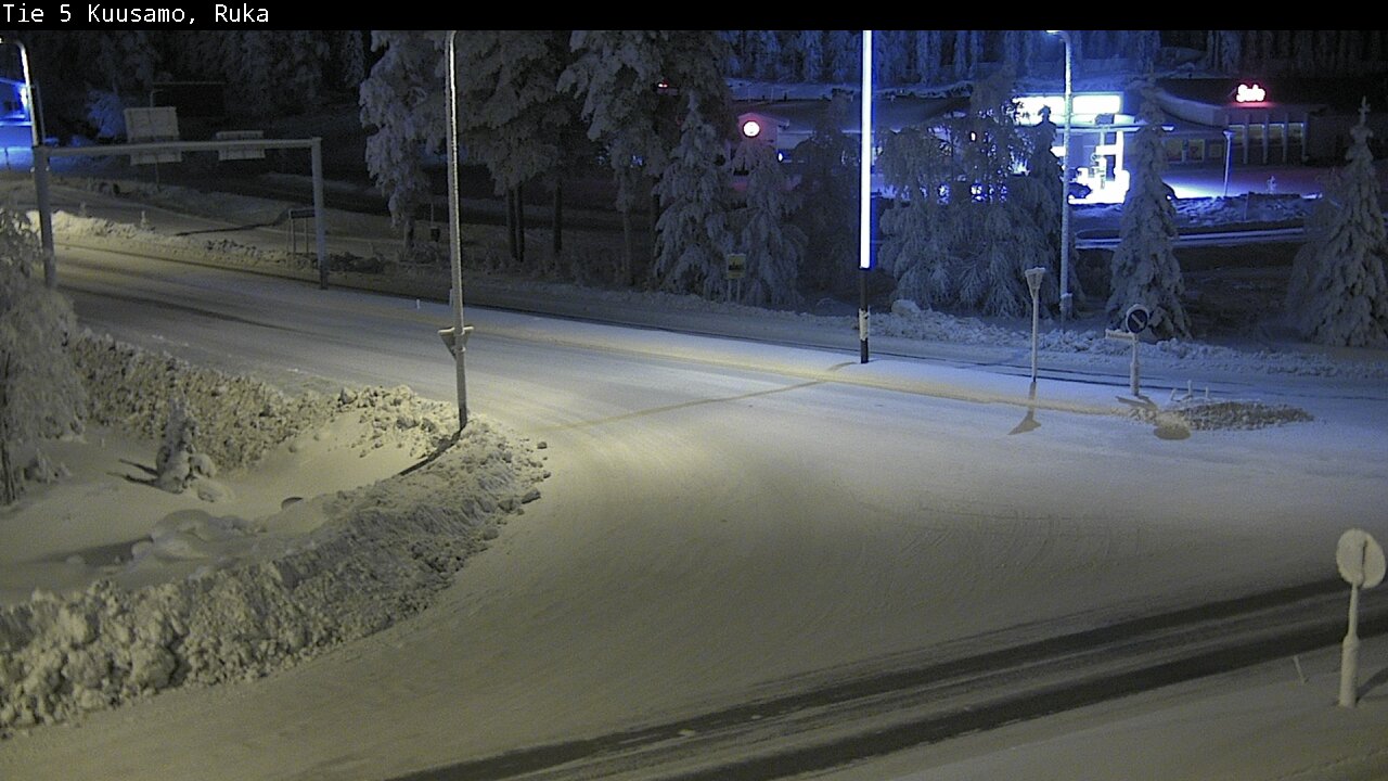 Kelikamerat Kuva Tie 5 Kuusamo, Ruka, Kuusamo, Pohjois-Pohjanmaa