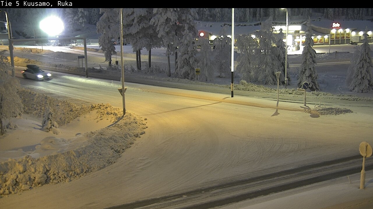 Kelikamerat Kuva Tie 5 Kuusamo, Ruka, Kuusamo, Pohjois-Pohjanmaa