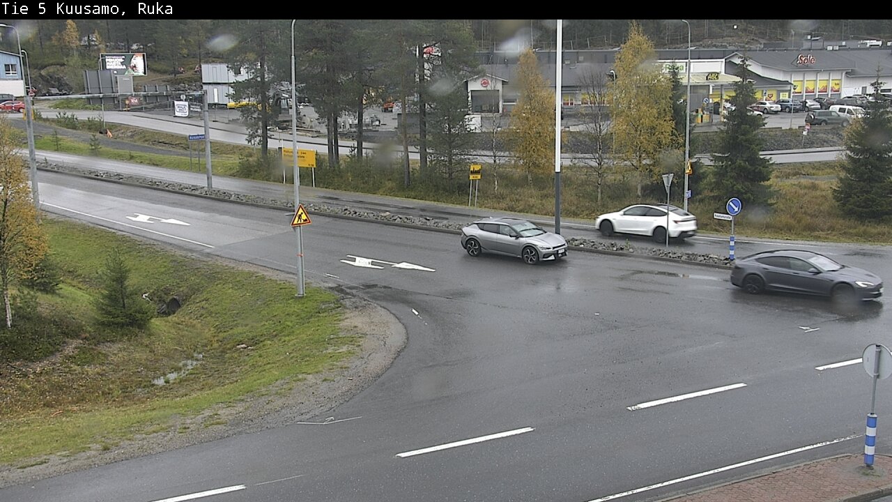 Weather Camera Image Road 5 Kuusamo, Ruka, Kuusamo, Pohjois-Pohjanmaa
