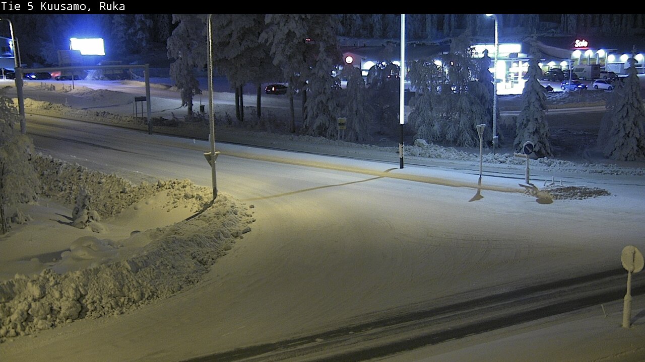 Kelikamerat Kuva Tie 5 Kuusamo, Ruka, Kuusamo, Pohjois-Pohjanmaa