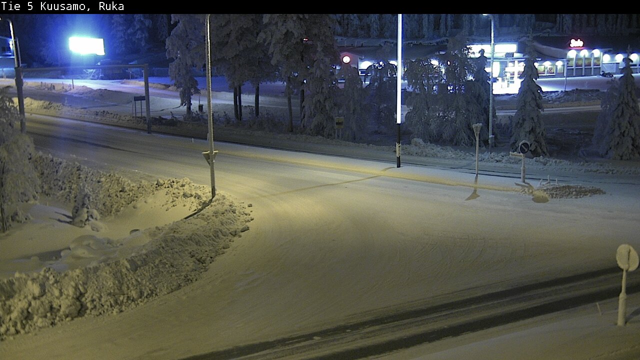 Kelikamerat Kuva Tie 5 Kuusamo, Ruka, Kuusamo, Pohjois-Pohjanmaa