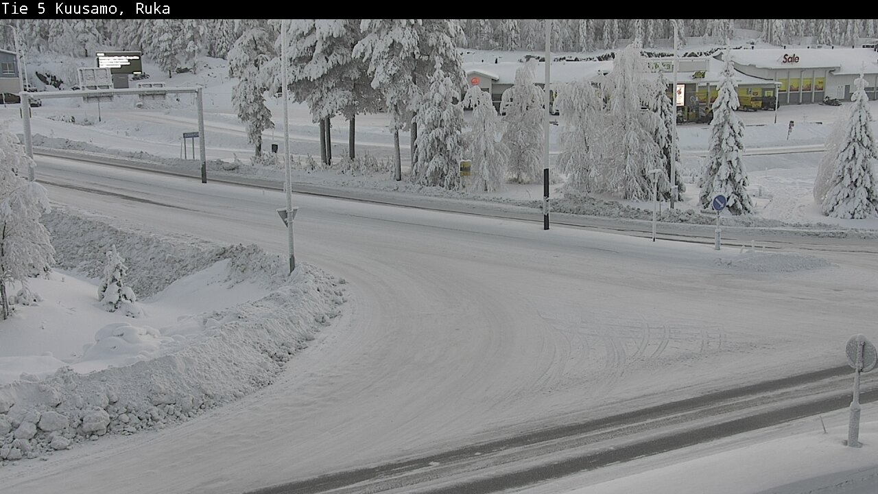 Kelikamerat Kuva Tie 5 Kuusamo, Ruka, Kuusamo, Pohjois-Pohjanmaa