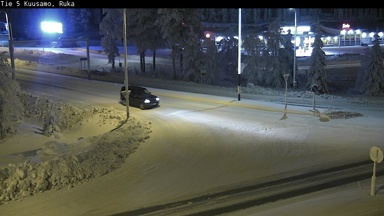 Kelikamerat Kuva Tie 5 Kuusamo, Ruka, Kuusamo, Pohjois-Pohjanmaa