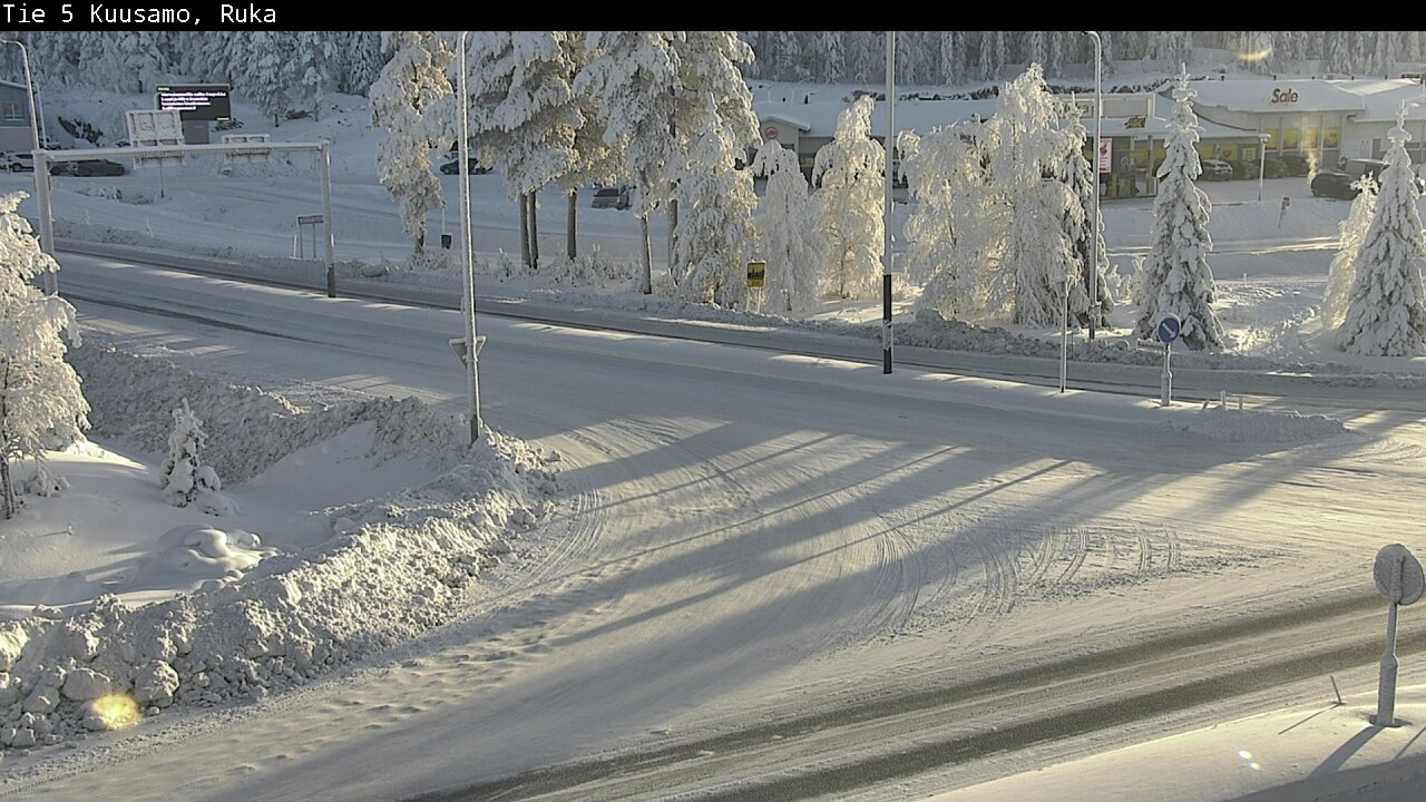 Kelikamerat Kuva Tie 5 Kuusamo, Ruka, Kuusamo, Pohjois-Pohjanmaa