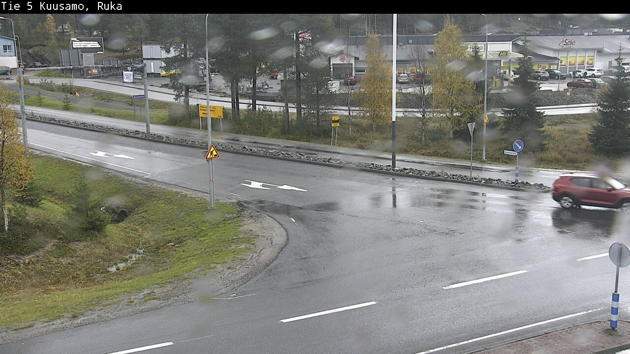 Weather Camera Image Road 5 Kuusamo, Ruka, Kuusamo, Pohjois-Pohjanmaa