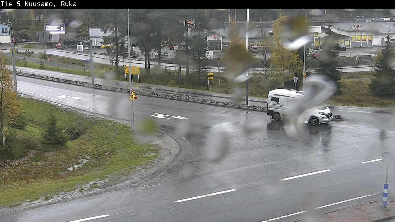 Weather Camera Image Road 5 Kuusamo, Ruka, Kuusamo, Pohjois-Pohjanmaa