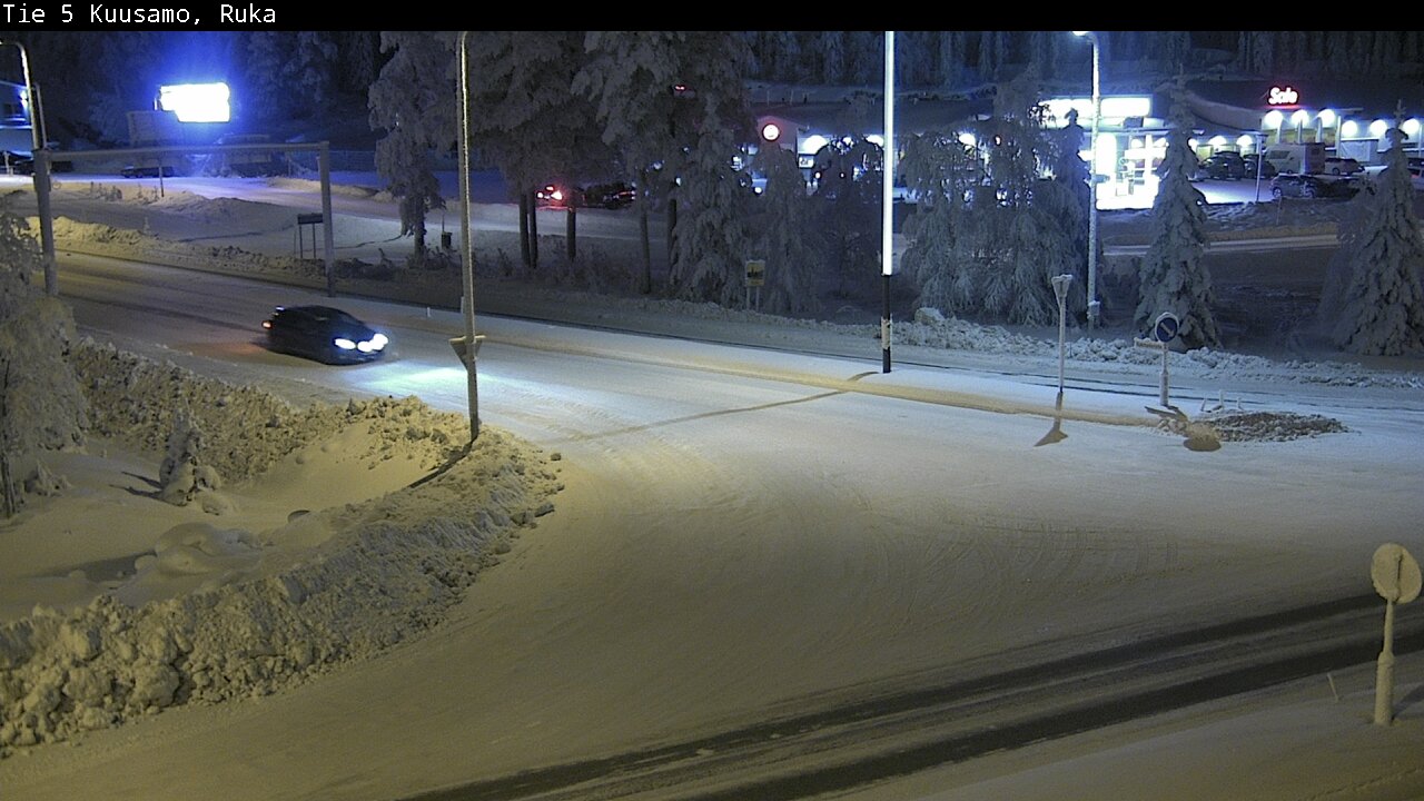 Kelikamerat Kuva Tie 5 Kuusamo, Ruka, Kuusamo, Pohjois-Pohjanmaa