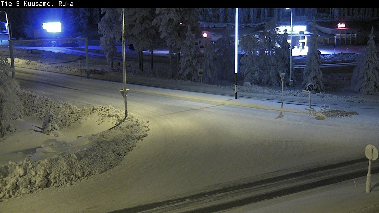 Kelikamerat Kuva Tie 5 Kuusamo, Ruka, Kuusamo, Pohjois-Pohjanmaa