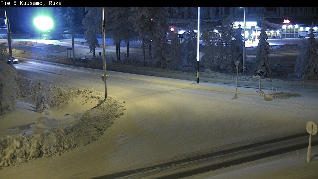 Kelikamerat Kuva Tie 5 Kuusamo, Ruka, Kuusamo, Pohjois-Pohjanmaa